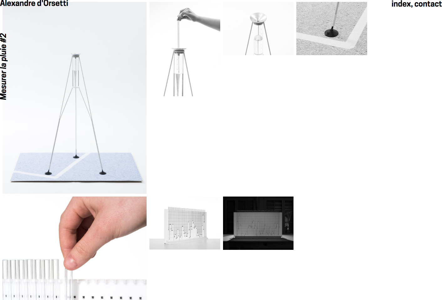 Alexandre d’Orsetti, website — Lisa Sturacci Graphiste