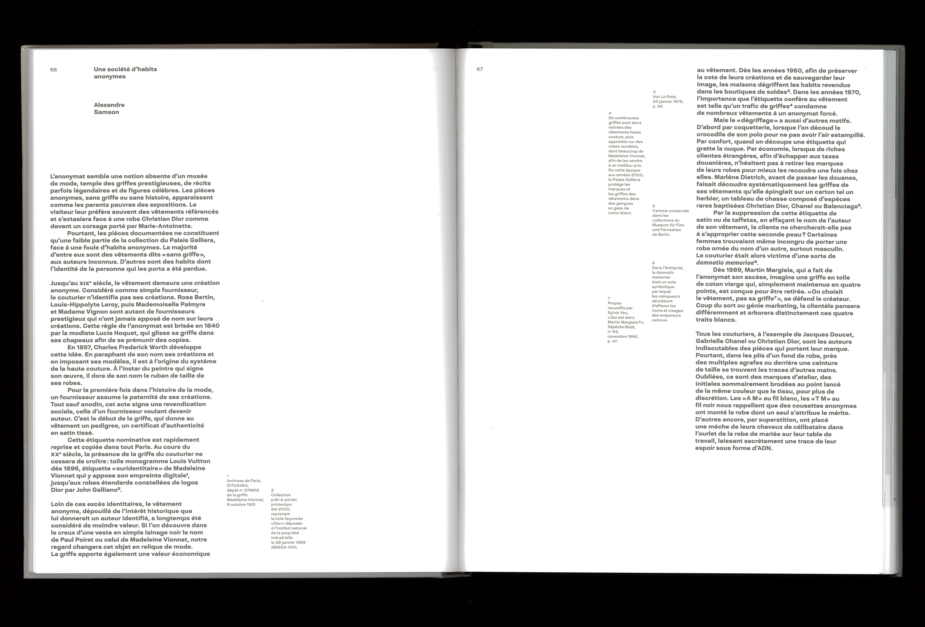 Anatomie d’une collection — Lisa Sturacci Graphiste