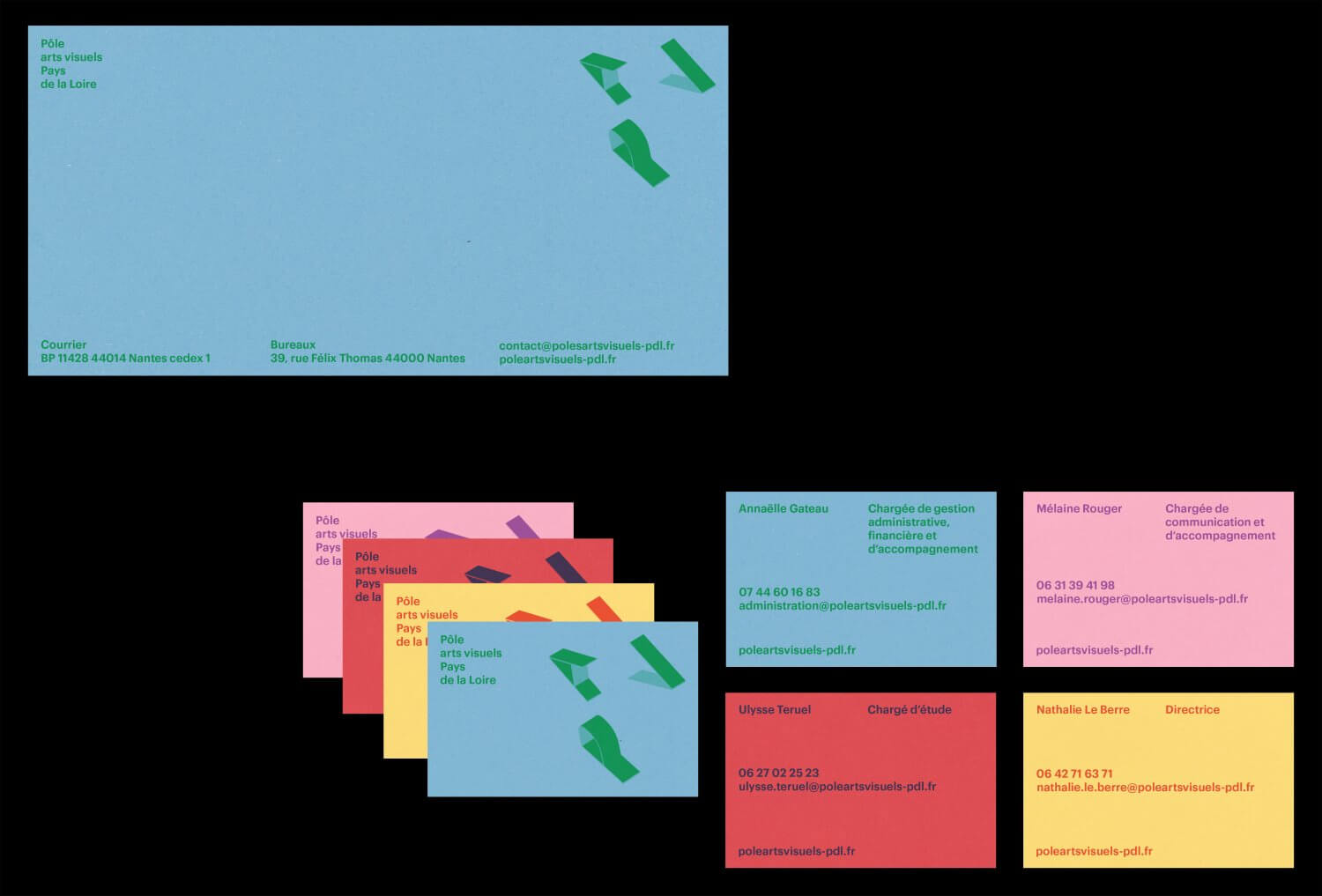 Pôle arts visuels Pays de la Loire — Lisa Sturacci Graphiste