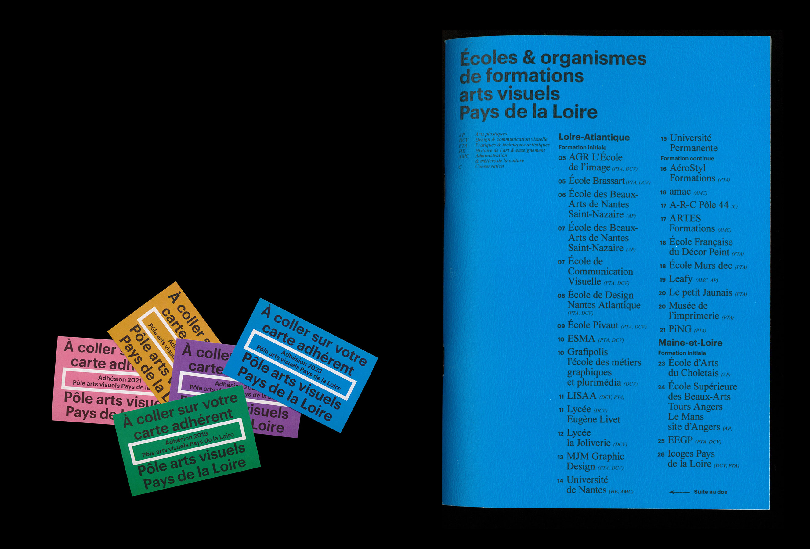 Pôle arts visuels Pays de la Loire — Lisa Sturacci Graphiste