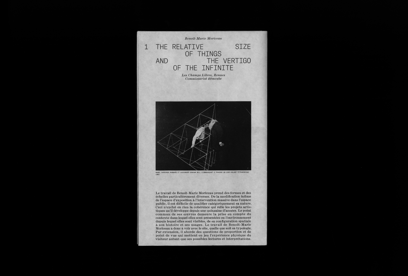 The Relative Size of Things and the Vertigo of the Infinite — Lisa Sturacci Graphiste