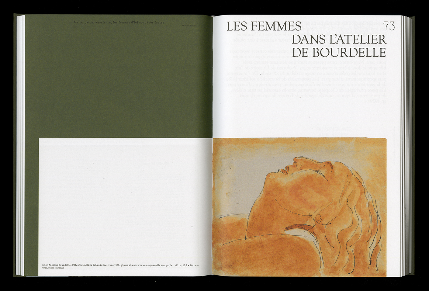 Transmission/Transgression. Maîtres et élèves dans l’atelier: Rodin, Bourdelle, Giacometti, Richier… — Lisa Sturacci Graphiste