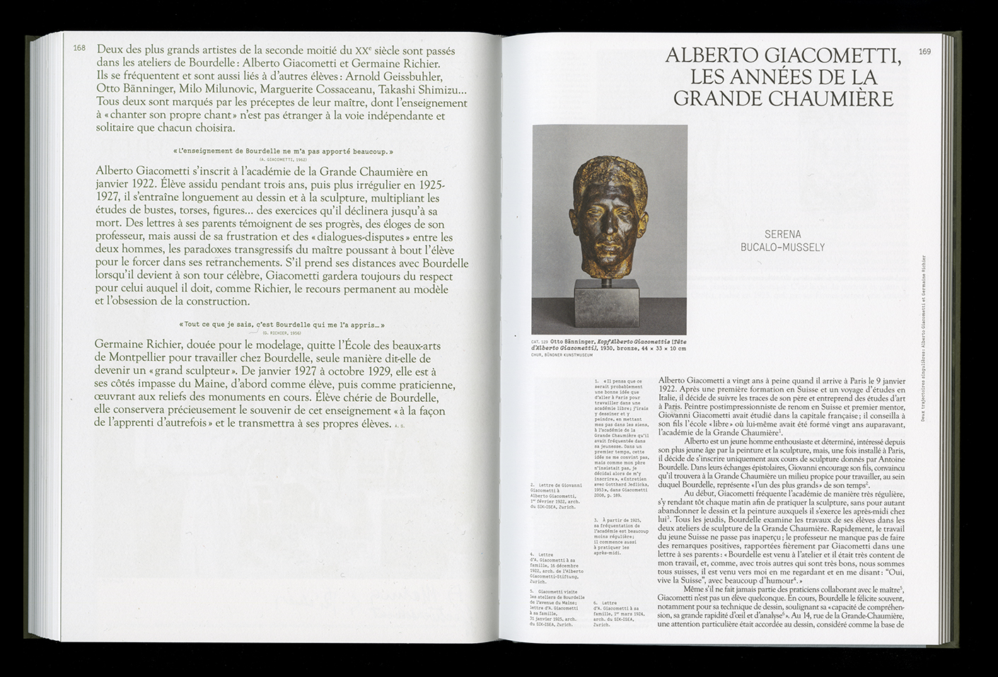 Transmission/Transgression. Maîtres et élèves dans l’atelier: Rodin, Bourdelle, Giacometti, Richier… — Lisa Sturacci Graphiste