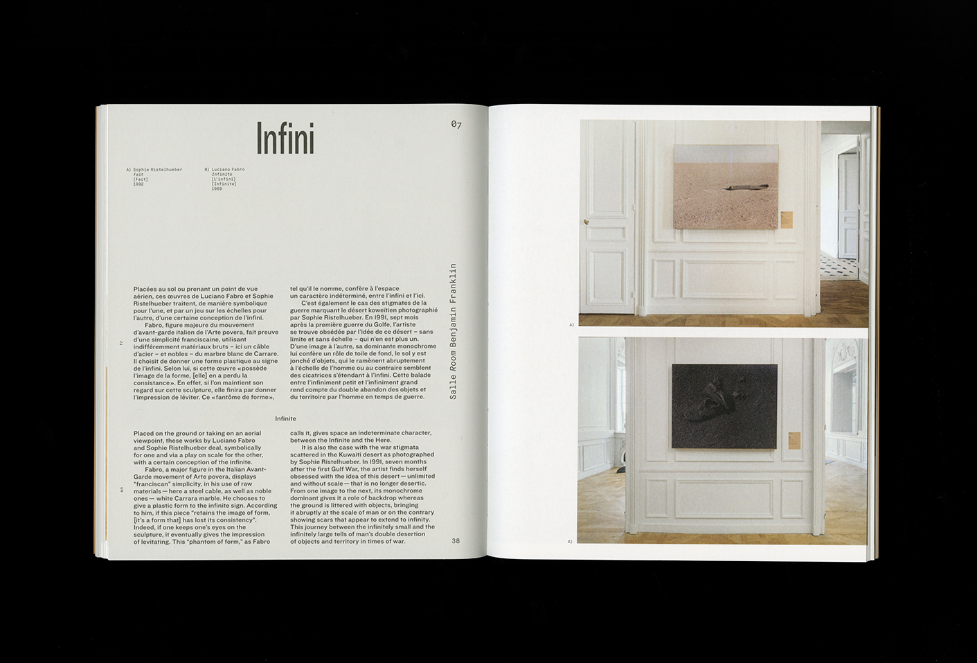 À pied d&rsquo;œuvre(s), Monnaie de Paris — Lisa Sturacci Graphiste
