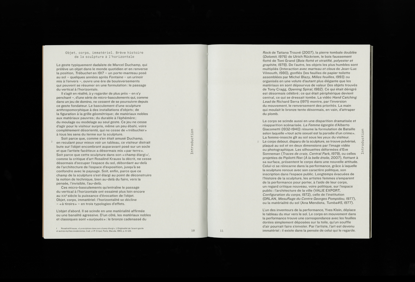 À pied d&rsquo;œuvre(s), Monnaie de Paris — Lisa Sturacci Graphiste