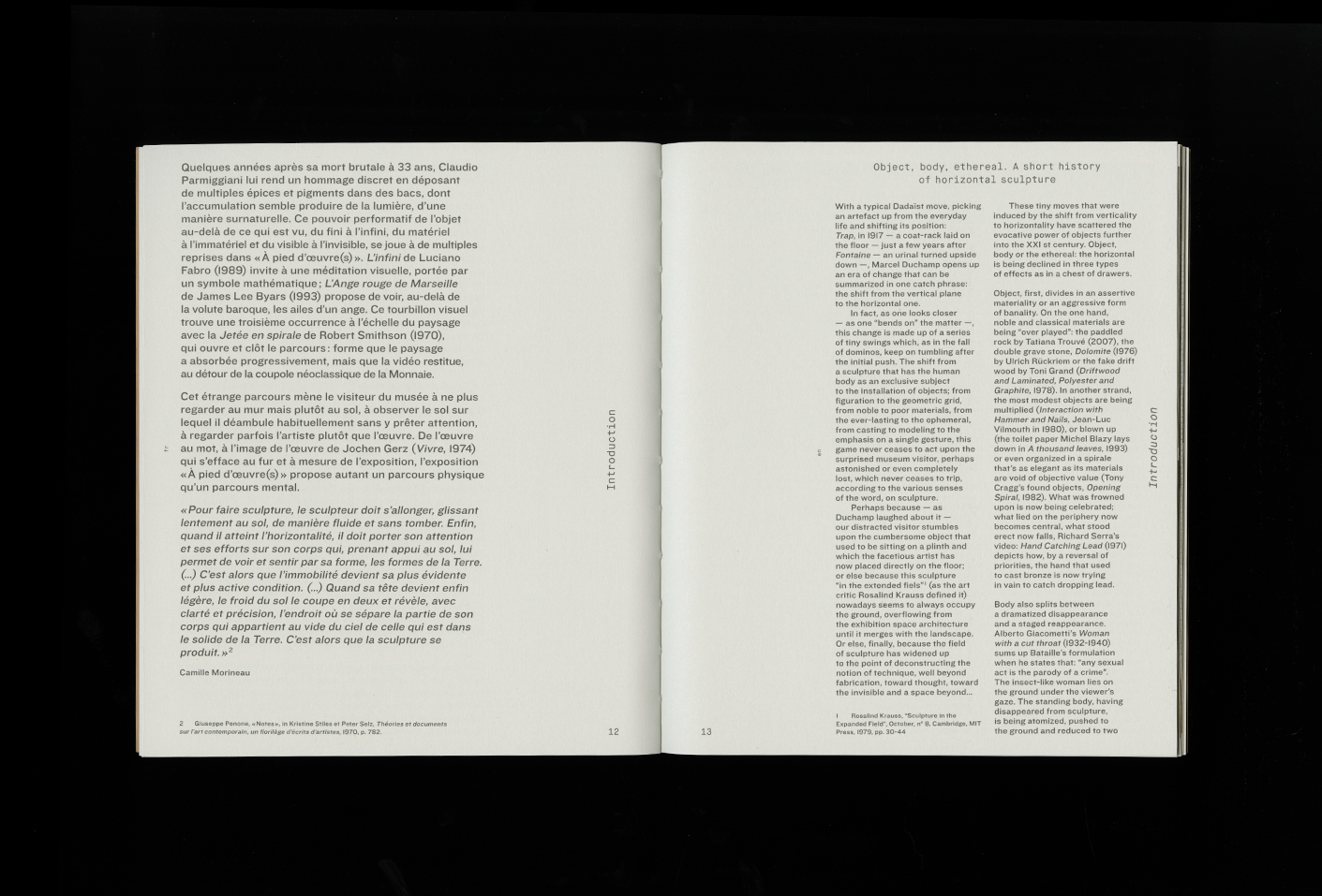 À pied d&rsquo;œuvre(s), Monnaie de Paris — Lisa Sturacci Graphiste