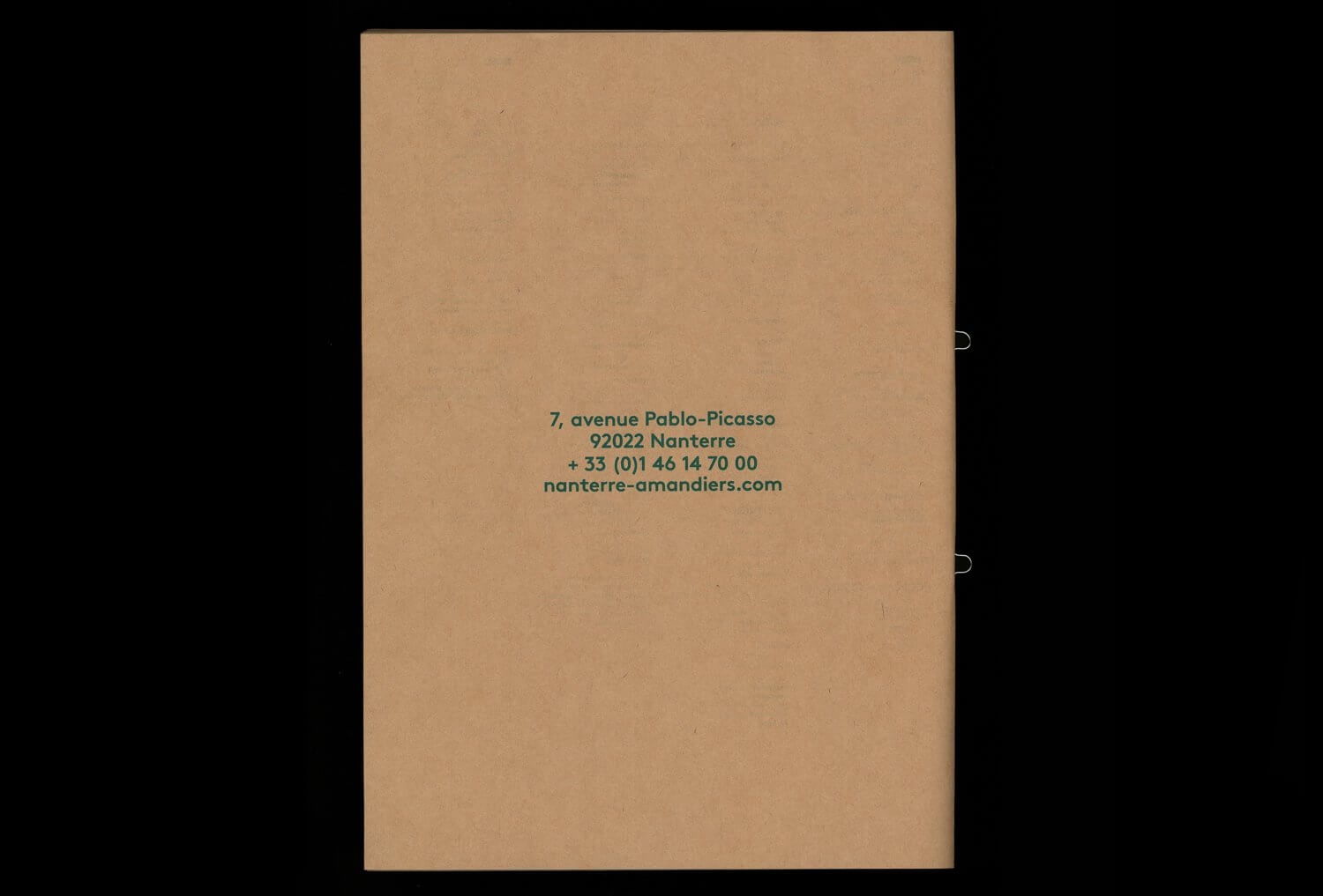 Nanterre-Amandiers — Lisa Sturacci Graphiste