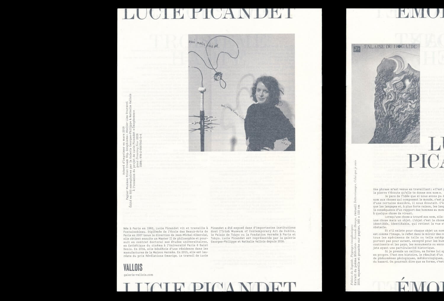Lucie Picandet: Émophones — Lisa Sturacci Graphiste