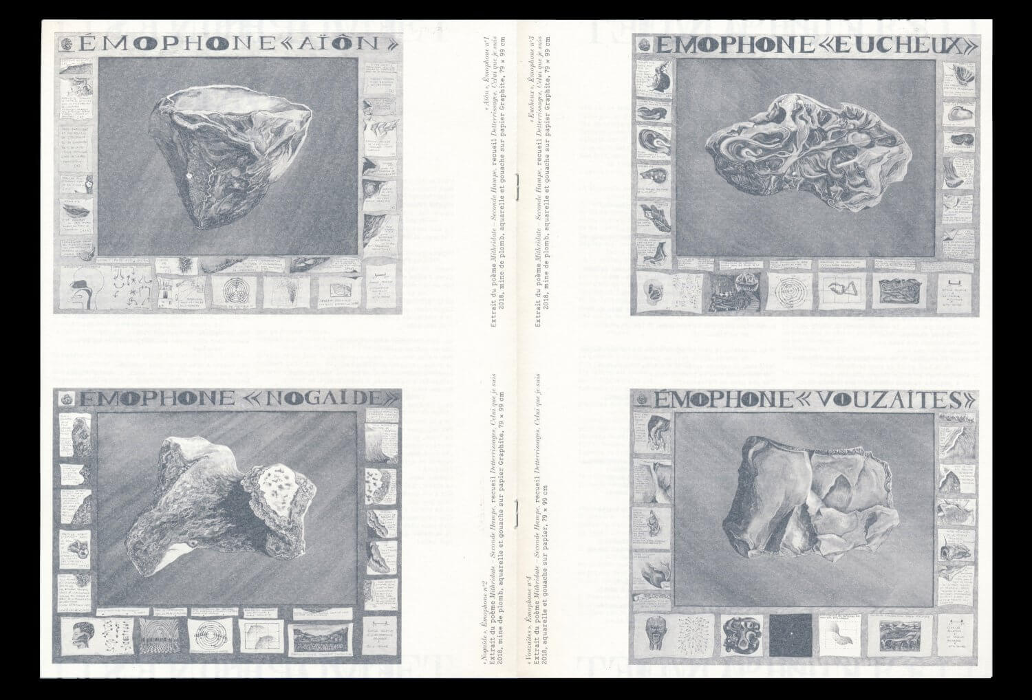 Lucie Picandet: Émophones — Lisa Sturacci Graphiste