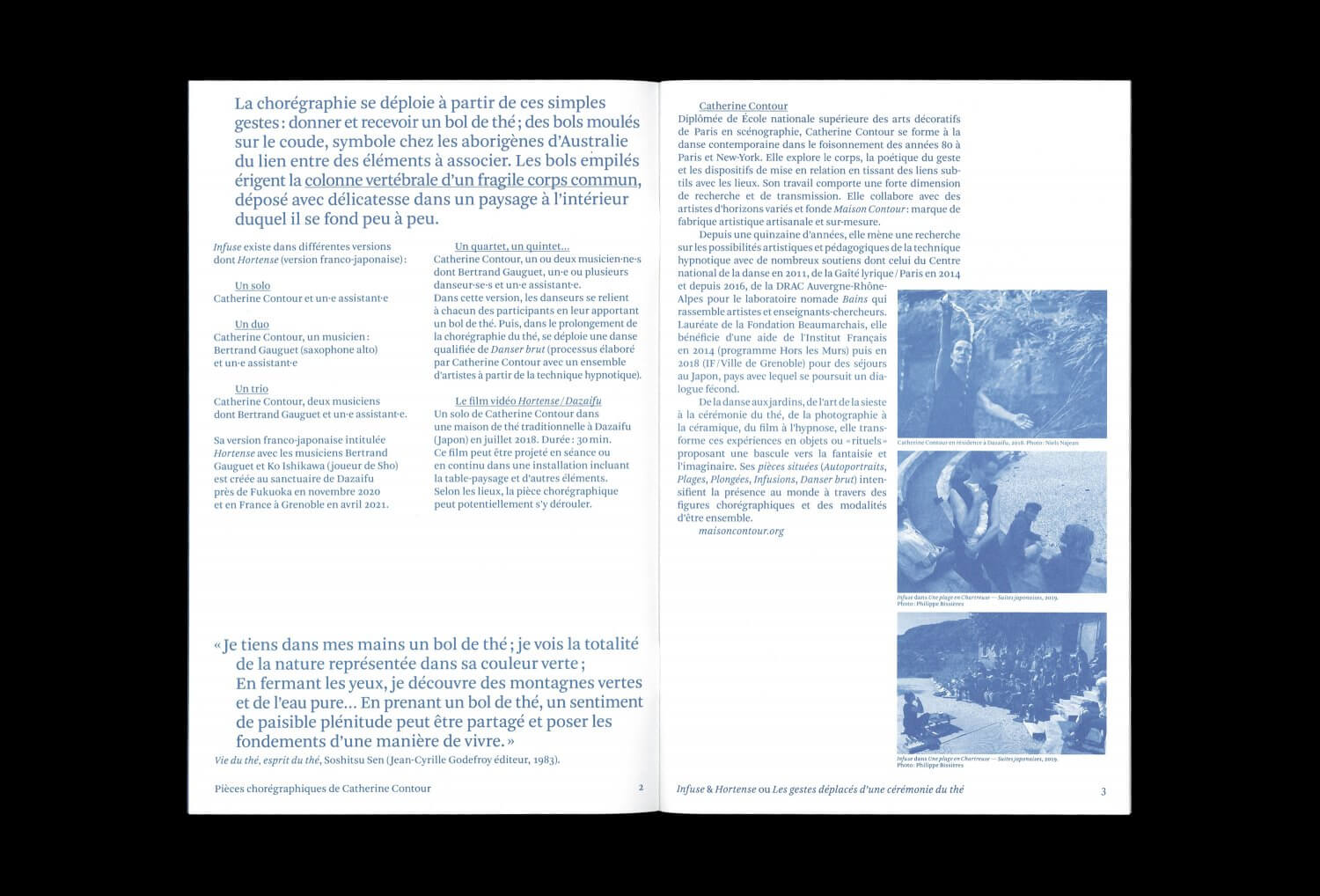 Catherine Contour. Infuse & Hortense — Lisa Sturacci Graphiste
