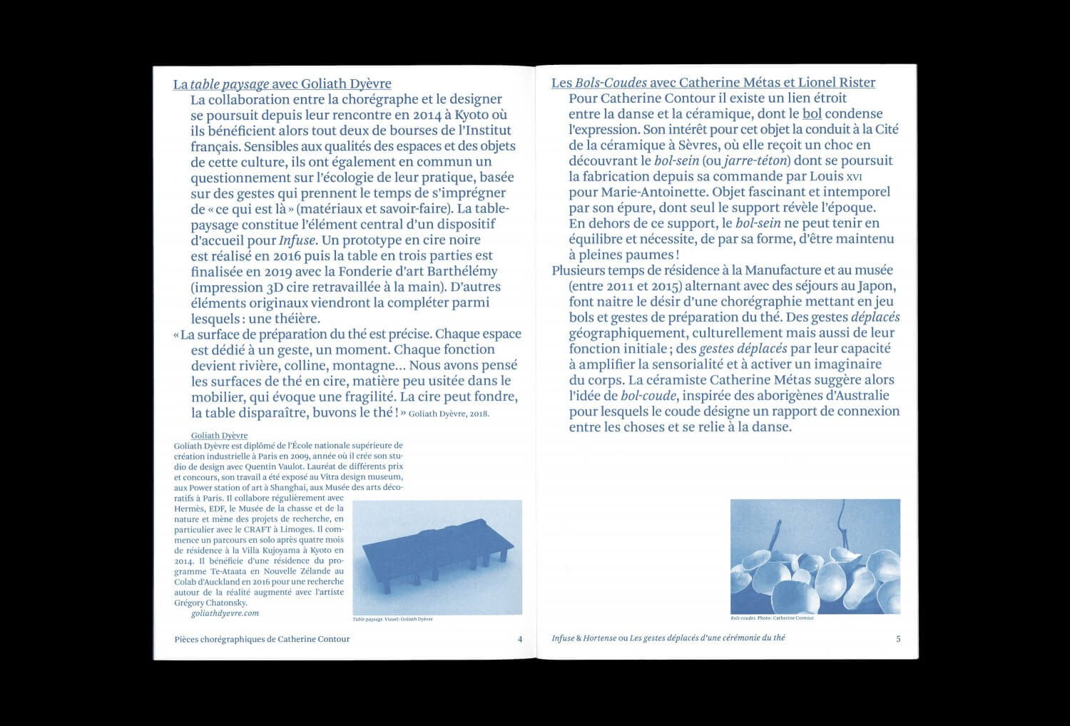 Catherine Contour. Infuse & Hortense — Lisa Sturacci Graphiste