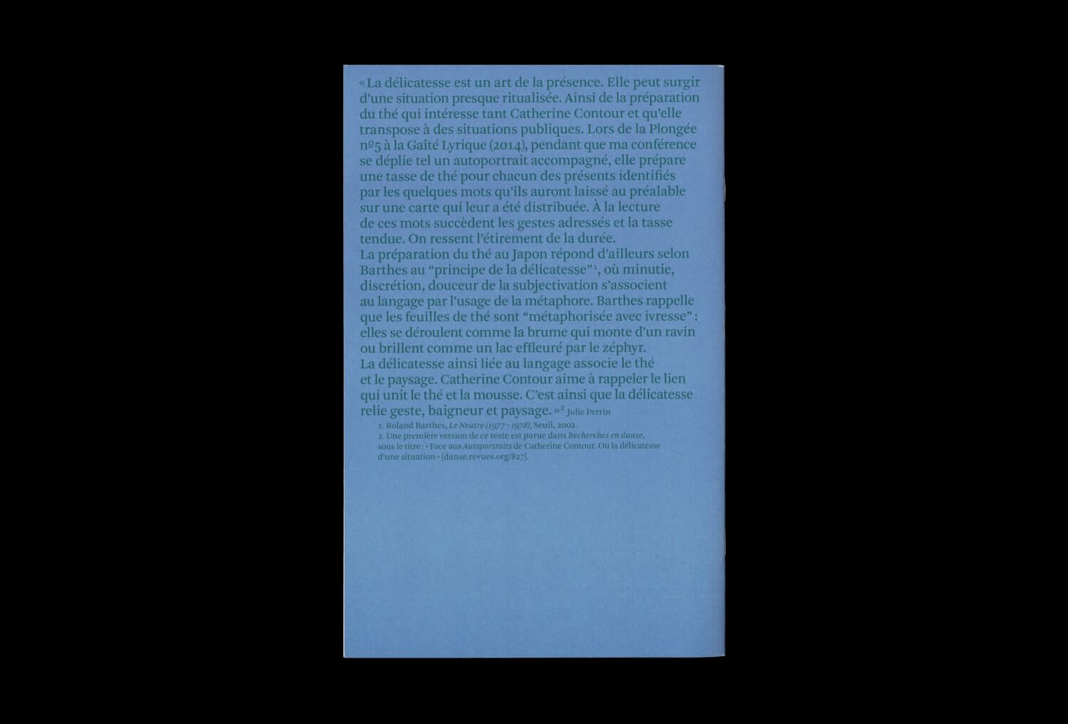 Catherine Contour. Infuse & Hortense — Lisa Sturacci Graphiste