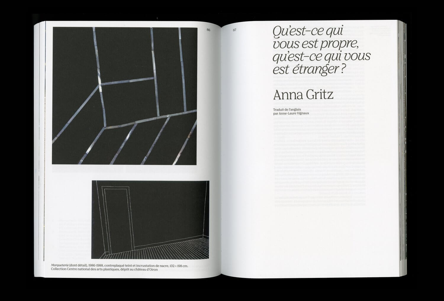 Hubert Duprat — Lisa Sturacci Graphiste