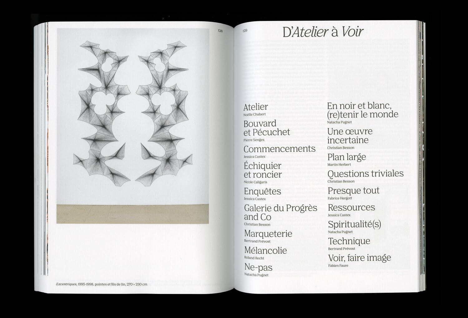 Hubert Duprat — Lisa Sturacci Graphiste