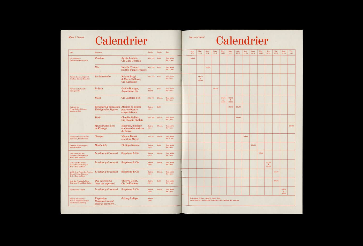 Biennale Mars à l’ouest — Lisa Sturacci Graphiste
