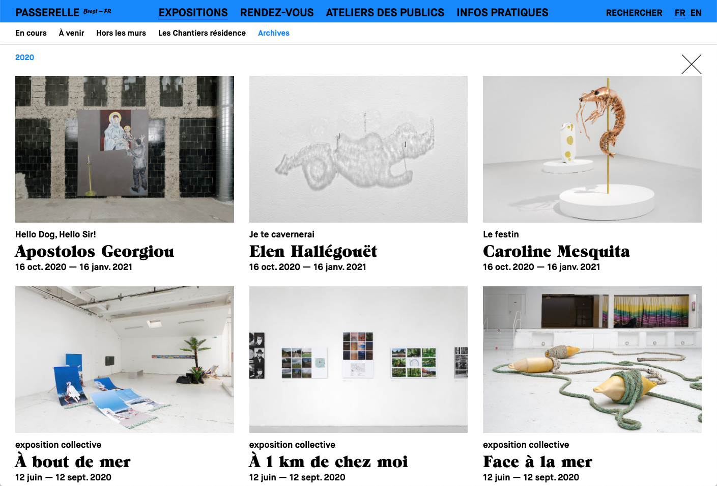 Centre d’art contemporain Passerelle, Brest — Lisa Sturacci Graphiste