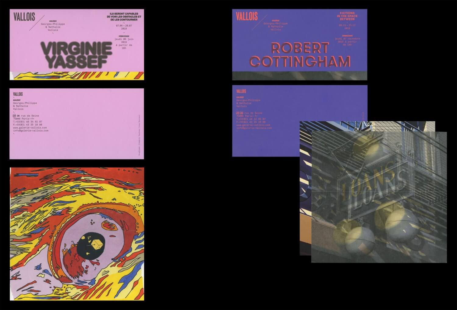 Galerie Georges-Philippe & Nathalie Vallois — Lisa Sturacci Graphiste