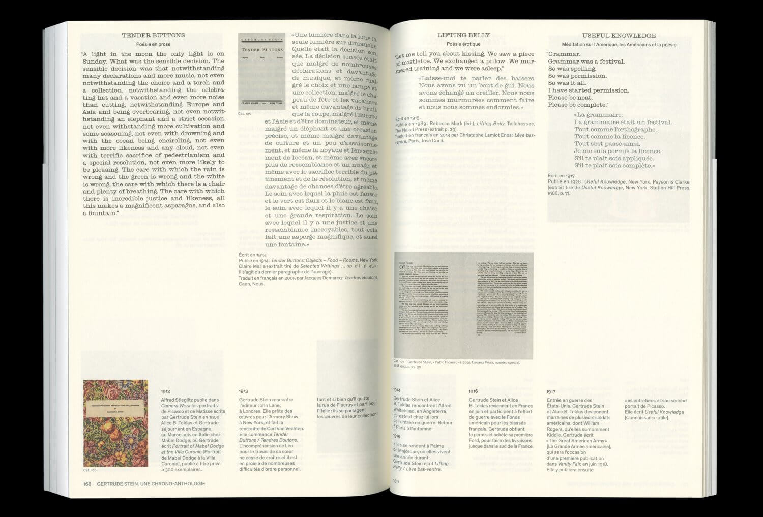 Pablo Picasso et Gertrude Stein. L’invention du langage — Lisa Sturacci Graphiste