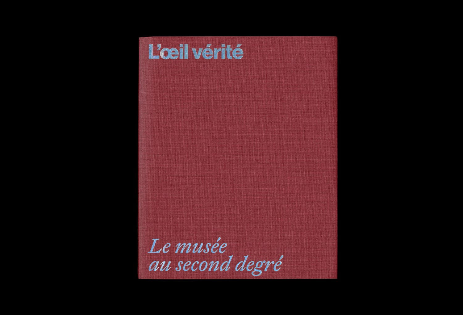L’œil vérité. Le musée au second degré — Lisa Sturacci Graphiste
