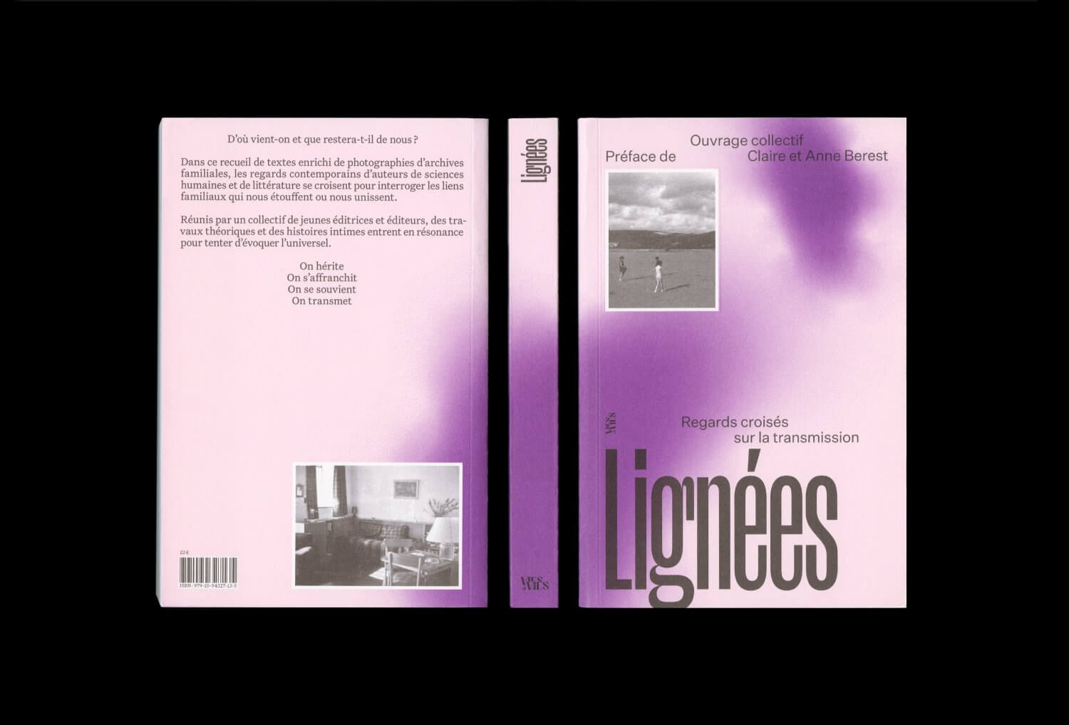 Lignées. Regards croisés sur la transmission — Lisa Sturacci Graphiste