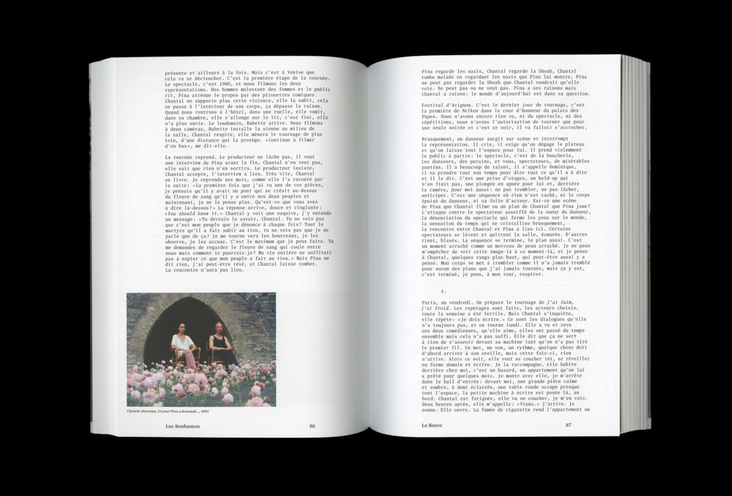 Chantal Akerman. Travelling — Lisa Sturacci Graphiste