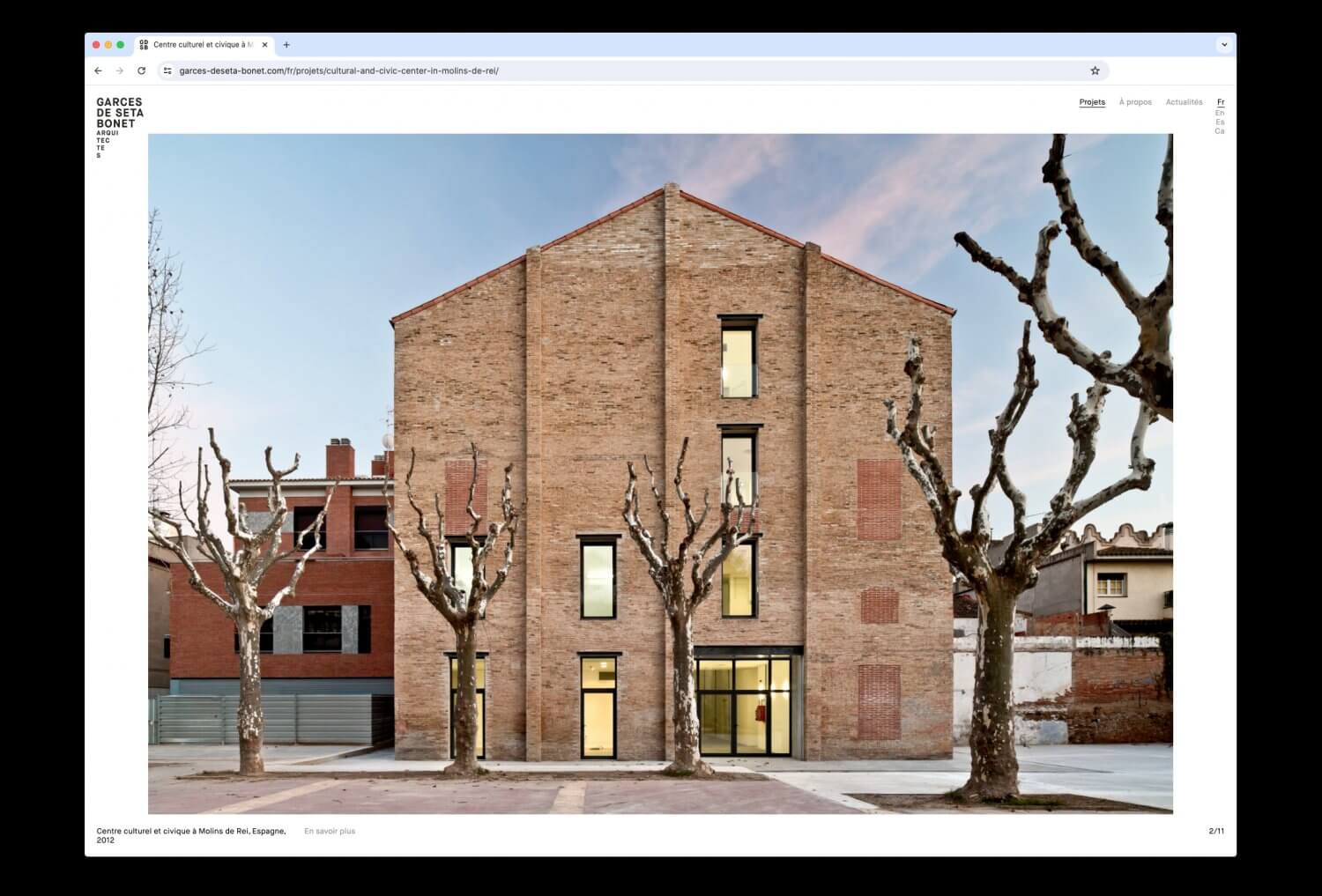 Garcés – de Seta – Bonet – arquitectes — Lisa Sturacci Graphiste