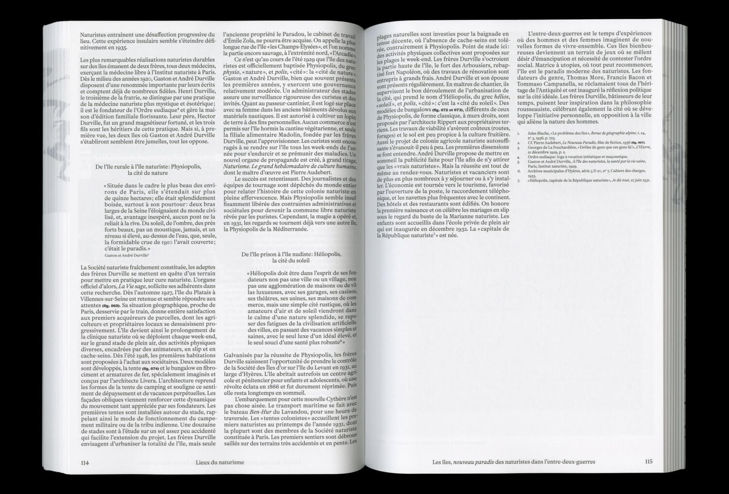 Paradis Naturistes — Lisa Sturacci Graphiste