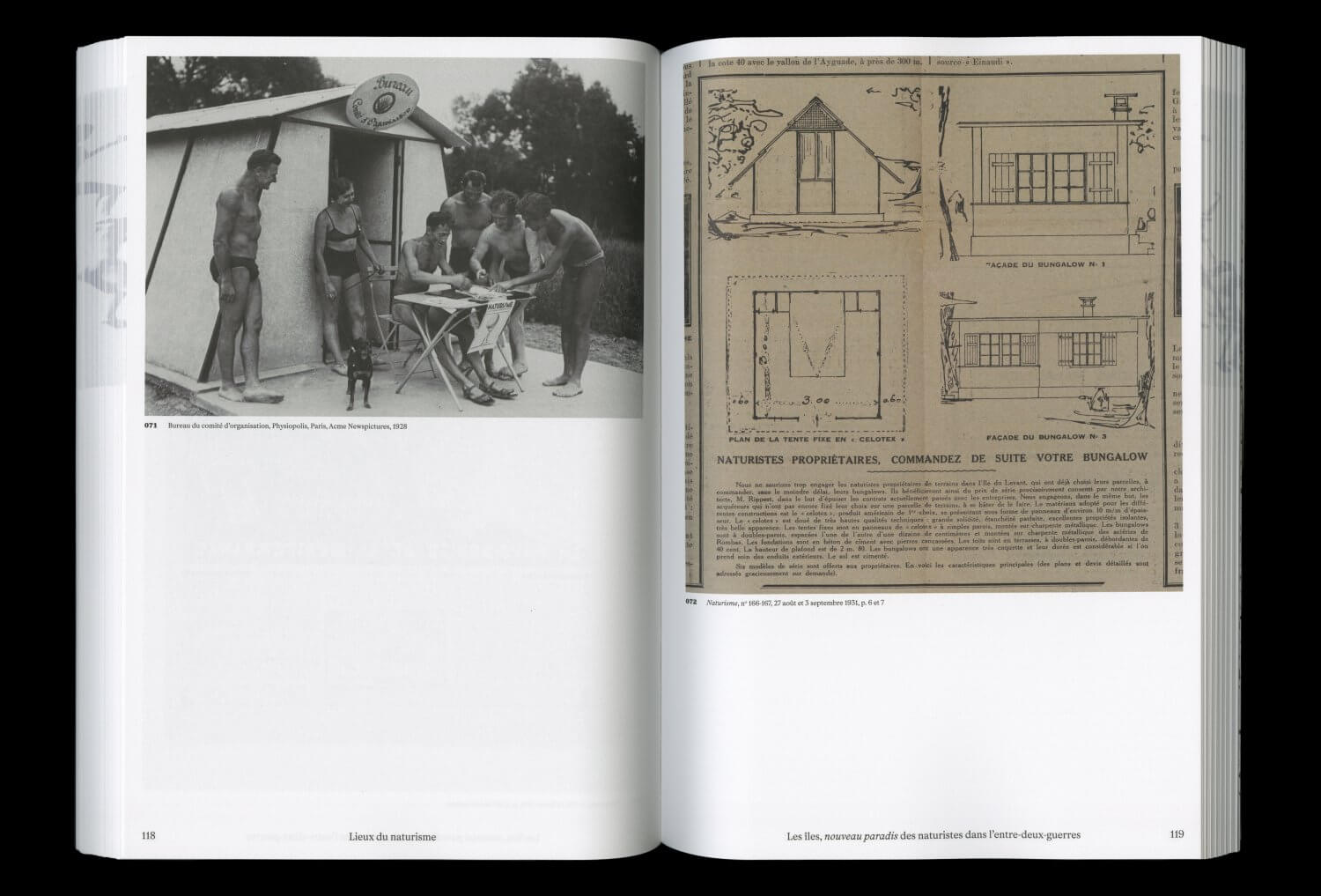 Paradis Naturistes — Lisa Sturacci Graphiste