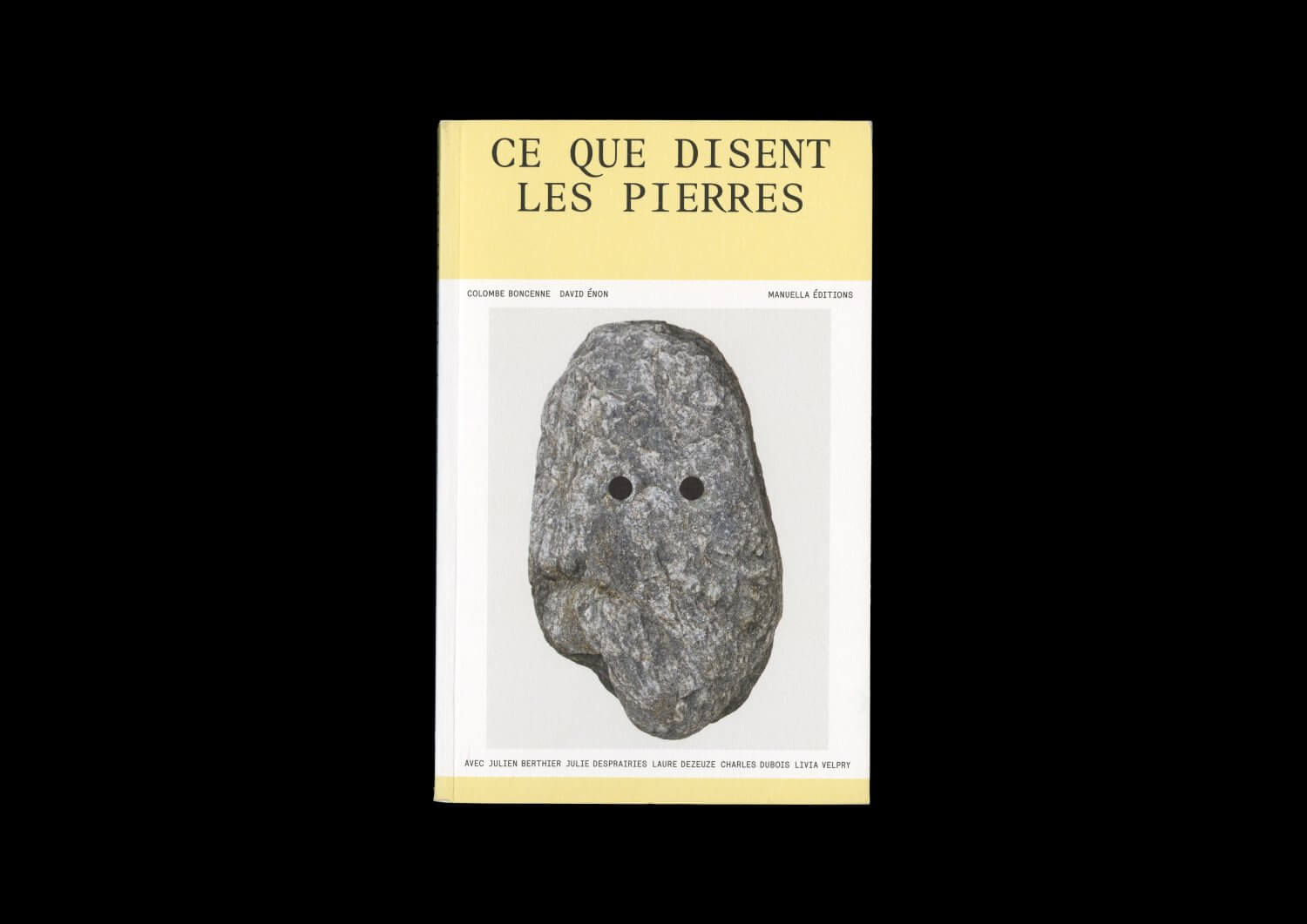 Ce que disent les pierres — Lisa Sturacci Graphiste