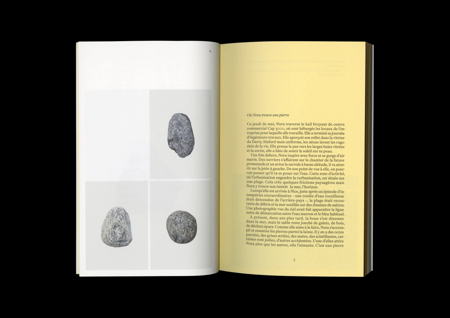 Ce que disent les pierres — Lisa Sturacci Graphiste