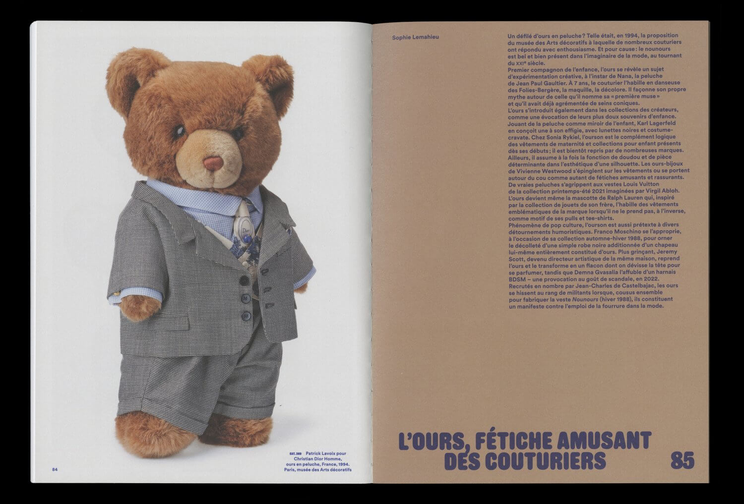 Mon ours en peluche — Lisa Sturacci Graphiste