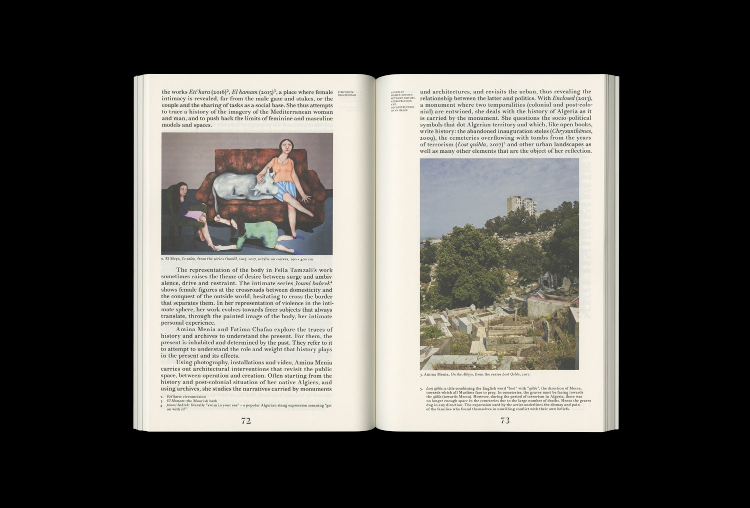 Collection of symposium proceedings, AWARE — Lisa Sturacci Graphiste