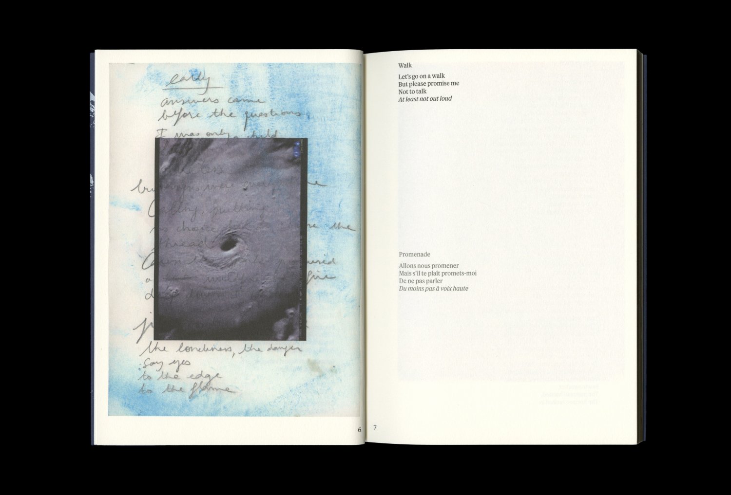 Caroline Corbasson. Something Moves — Lisa Sturacci Graphiste