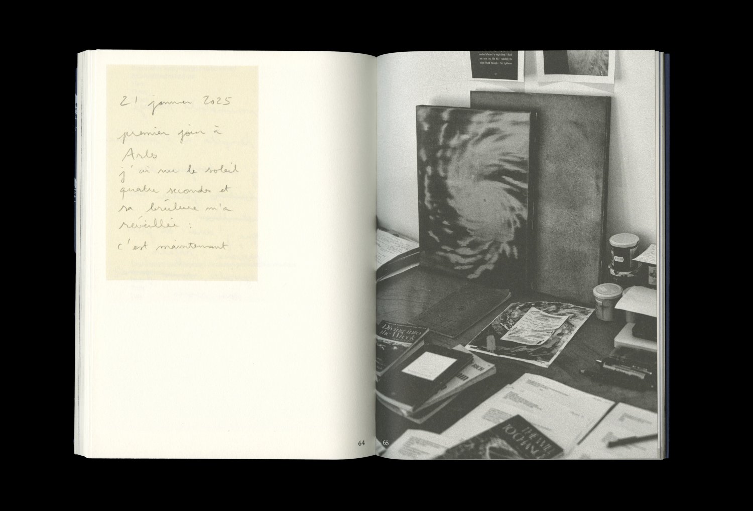 Caroline Corbasson. Something Moves — Lisa Sturacci Graphiste