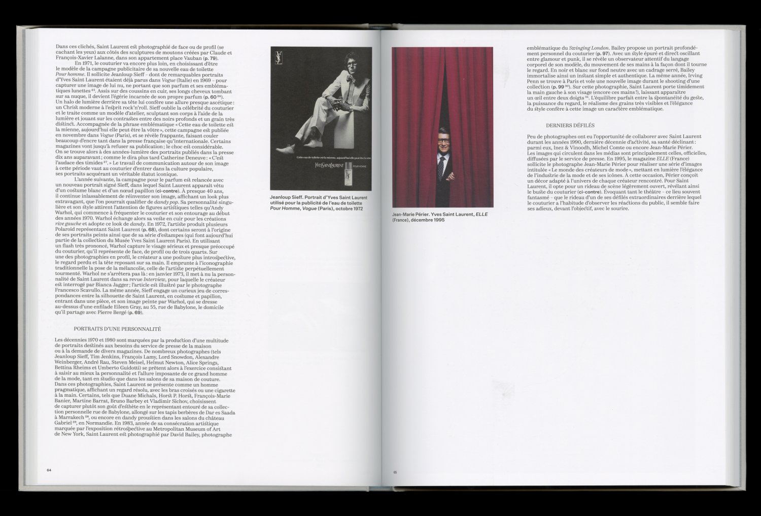 Yves Saint Laurent et la photographie — Lisa Sturacci Graphiste