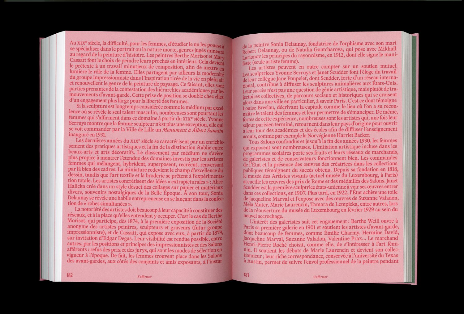 Paroles d’artistes femmes. 1869-1939 — Lisa Sturacci Graphiste