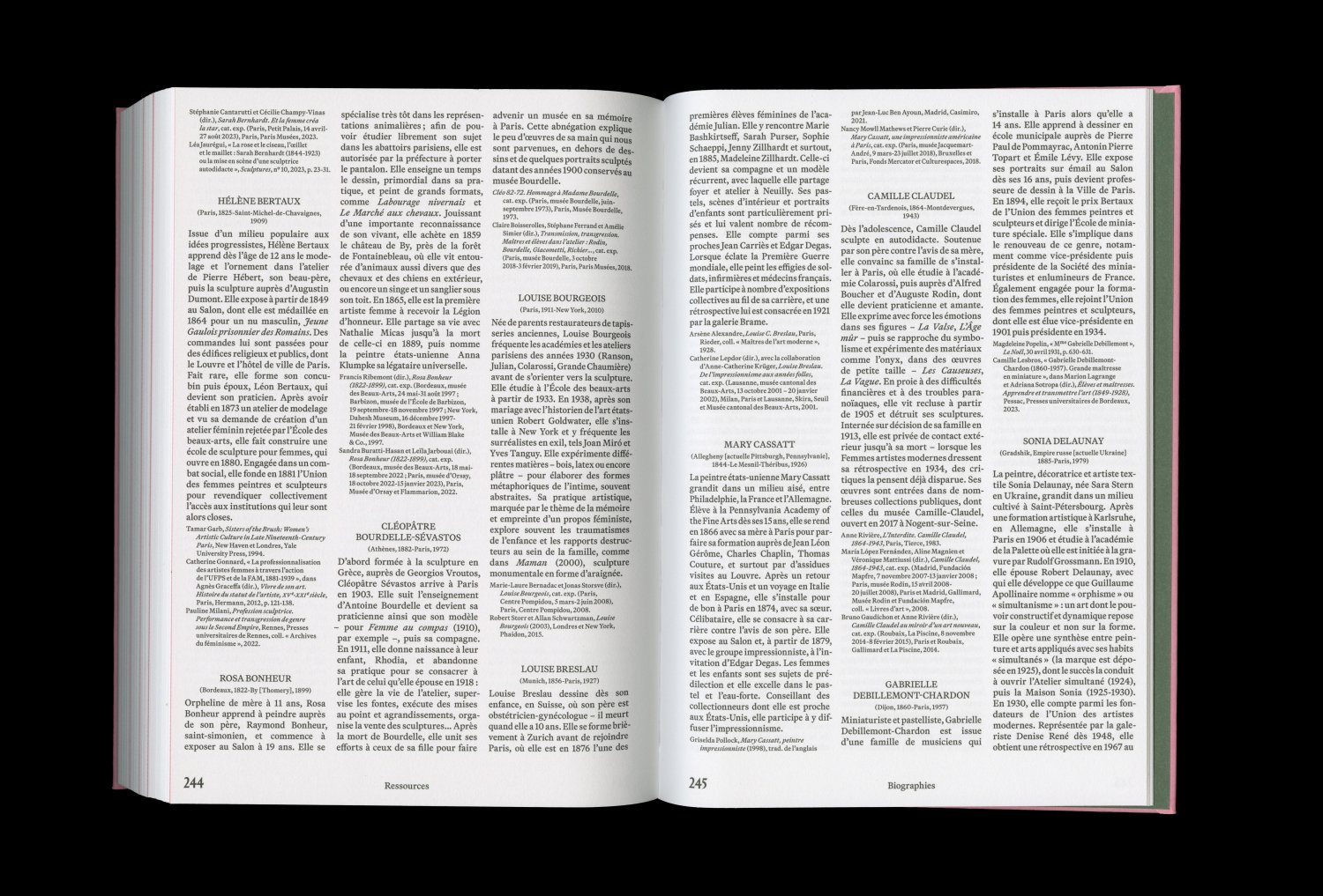 Paroles d’artistes femmes. 1869-1939 — Lisa Sturacci Graphiste