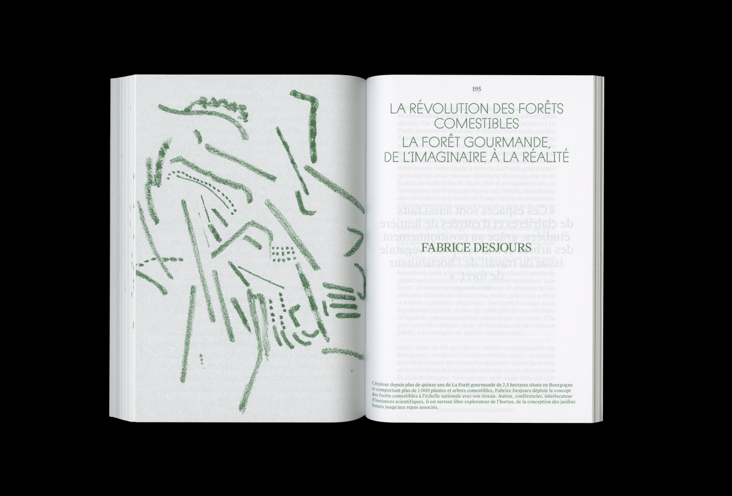 Les Haies. Réponses artistiques aux crises climatiques — Lisa Sturacci Graphiste