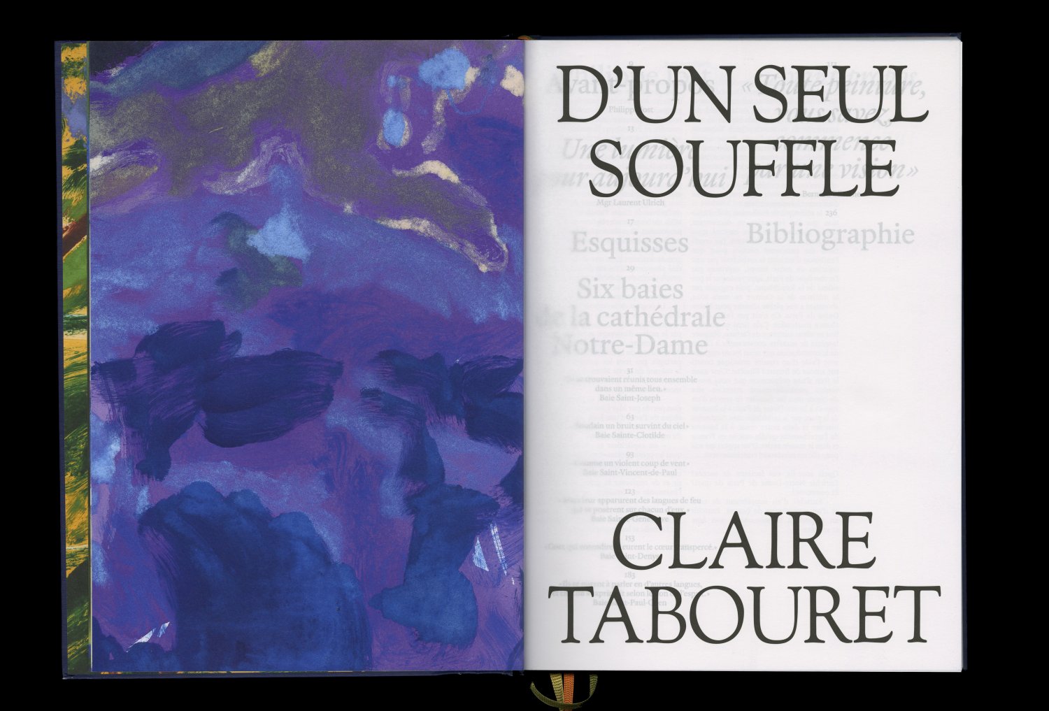 Claire Tabouret. D’un seul souffle — Lisa Sturacci Graphiste