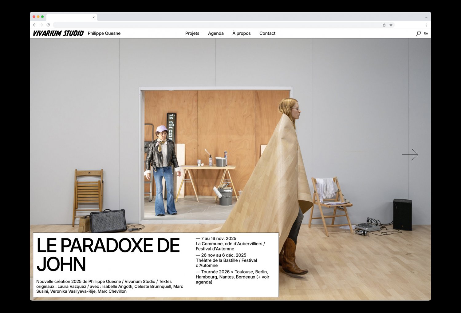 Vivarium Studio’s website — Lisa Sturacci Graphiste