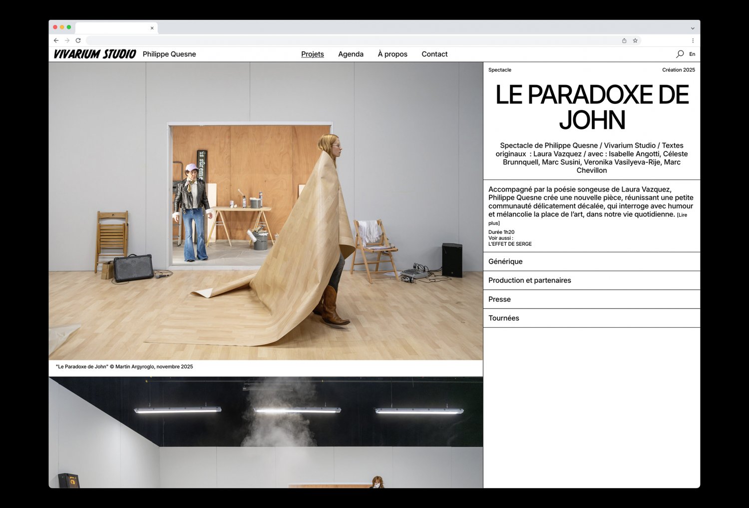 Vivarium Studio’s website — Lisa Sturacci Graphiste